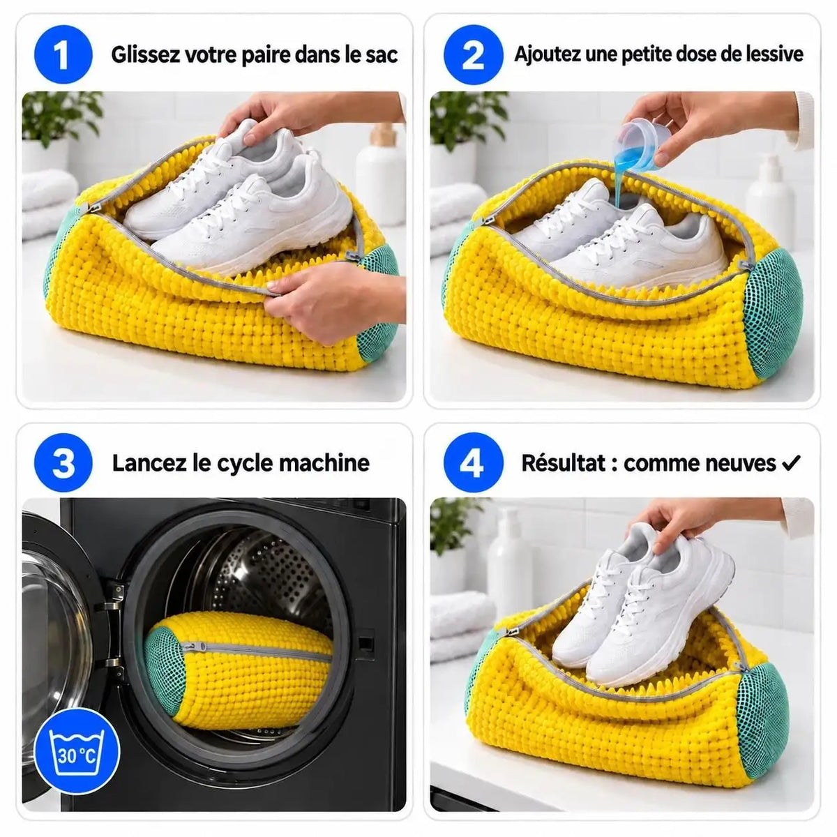 Baskclean - Chaussures propre sans frotter.