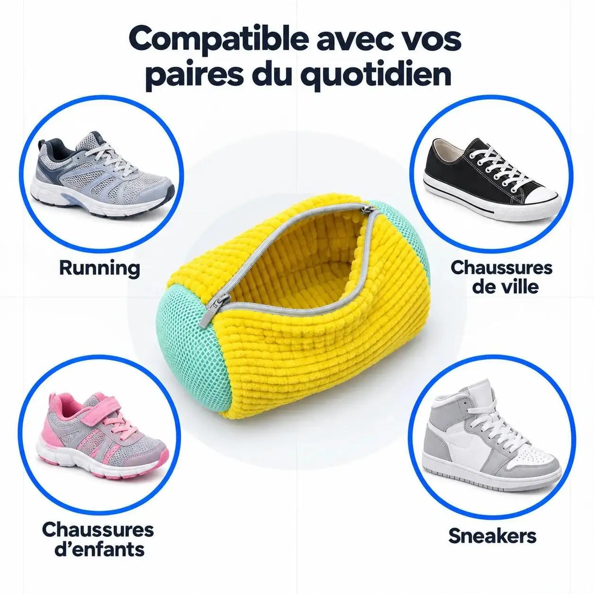 Baskclean - Chaussures propre sans frotter.